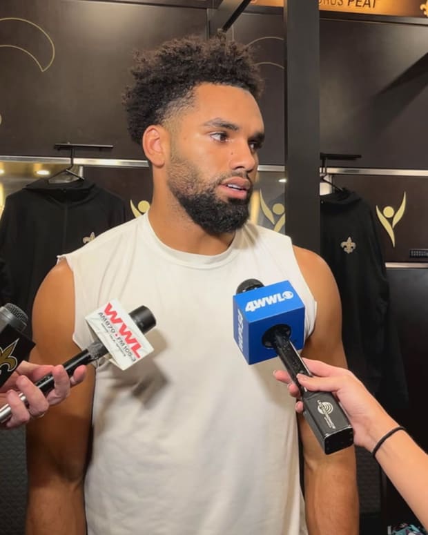 Chris Olave Press Conference in Week 1